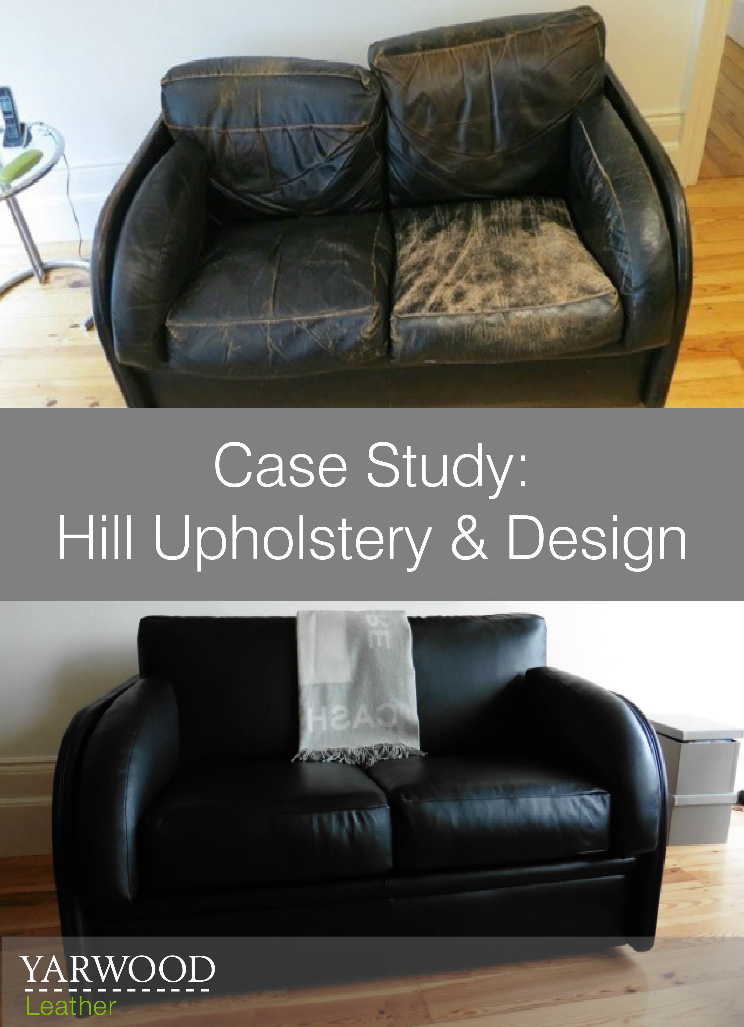 A restoration of this home furniture, by Hill Upholstery using The Chelsea Collection