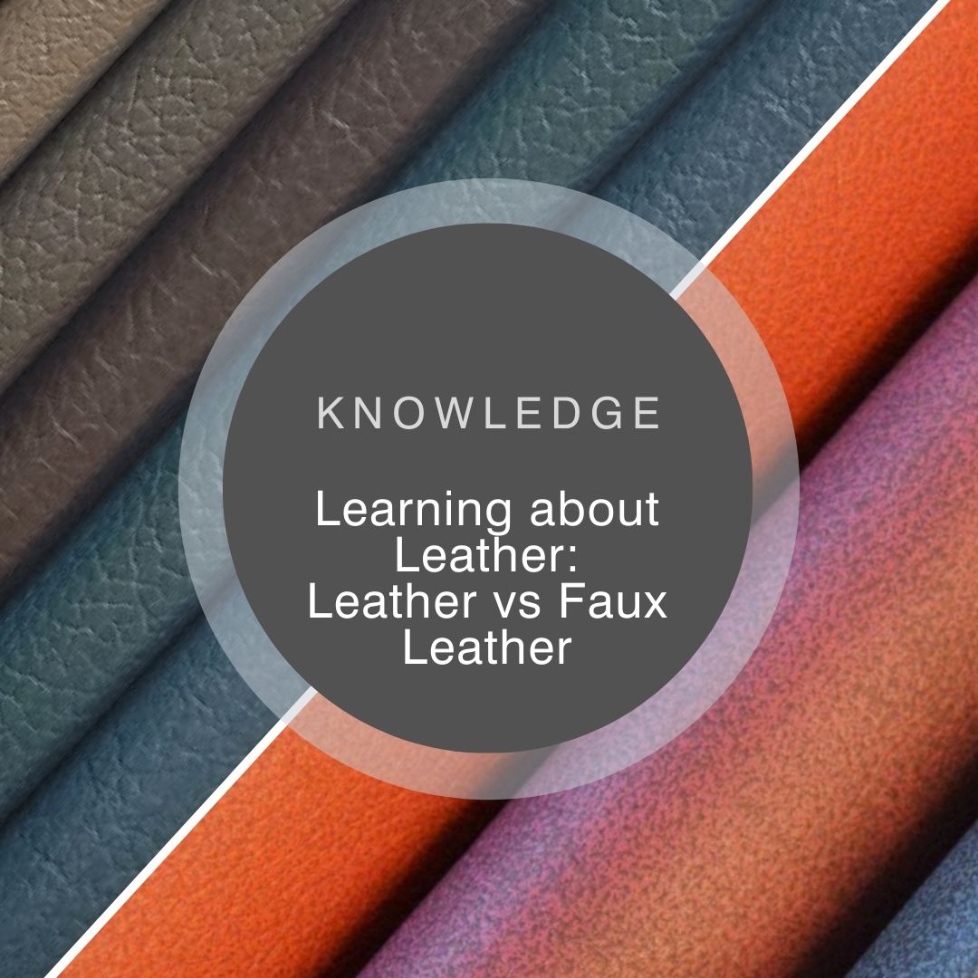 Learning about leather: leather versus faux leather