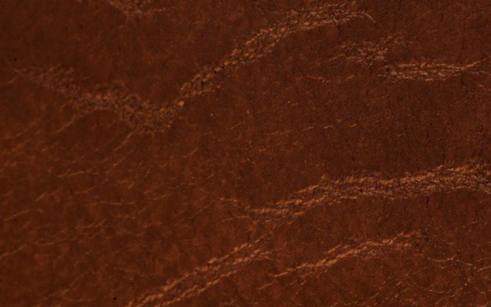 Stretch marks on leather hide